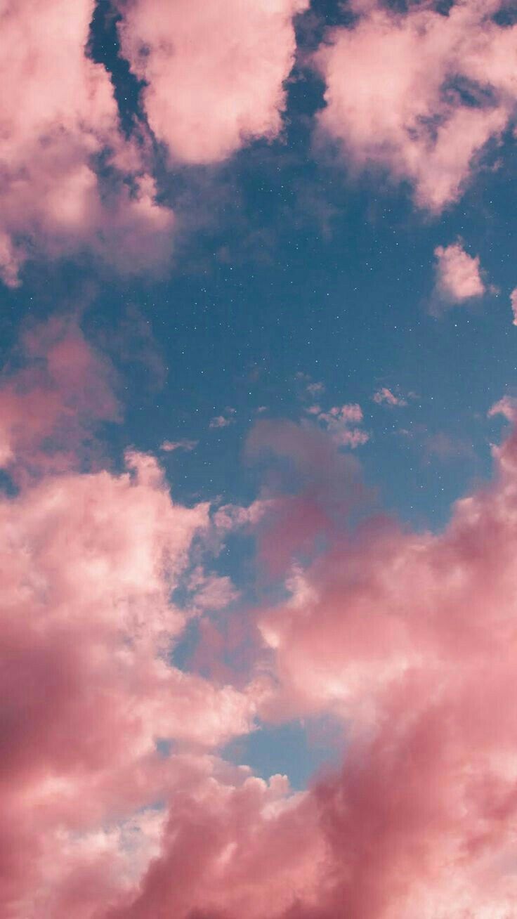 Aesthetic. Pink clouds wallpaper, Cloud wallpaper, Pink wallpaper iphone