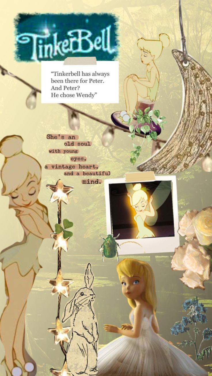 Tinker Bell is a fairy who has always been there for Peter. She chose Wendy. - Tinkerbell