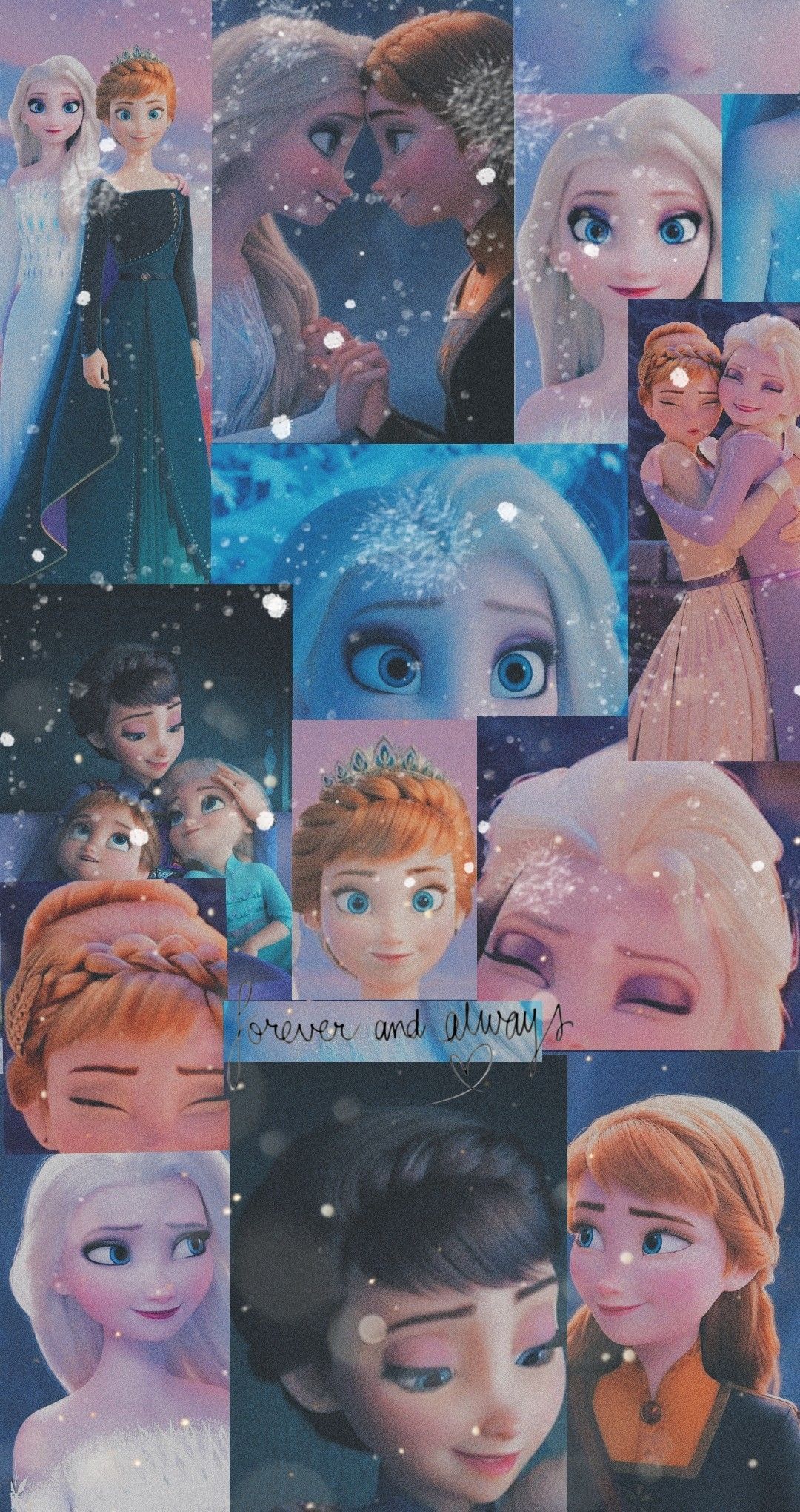 Frozen 2 wallpaper I made for my phone! - Elsa