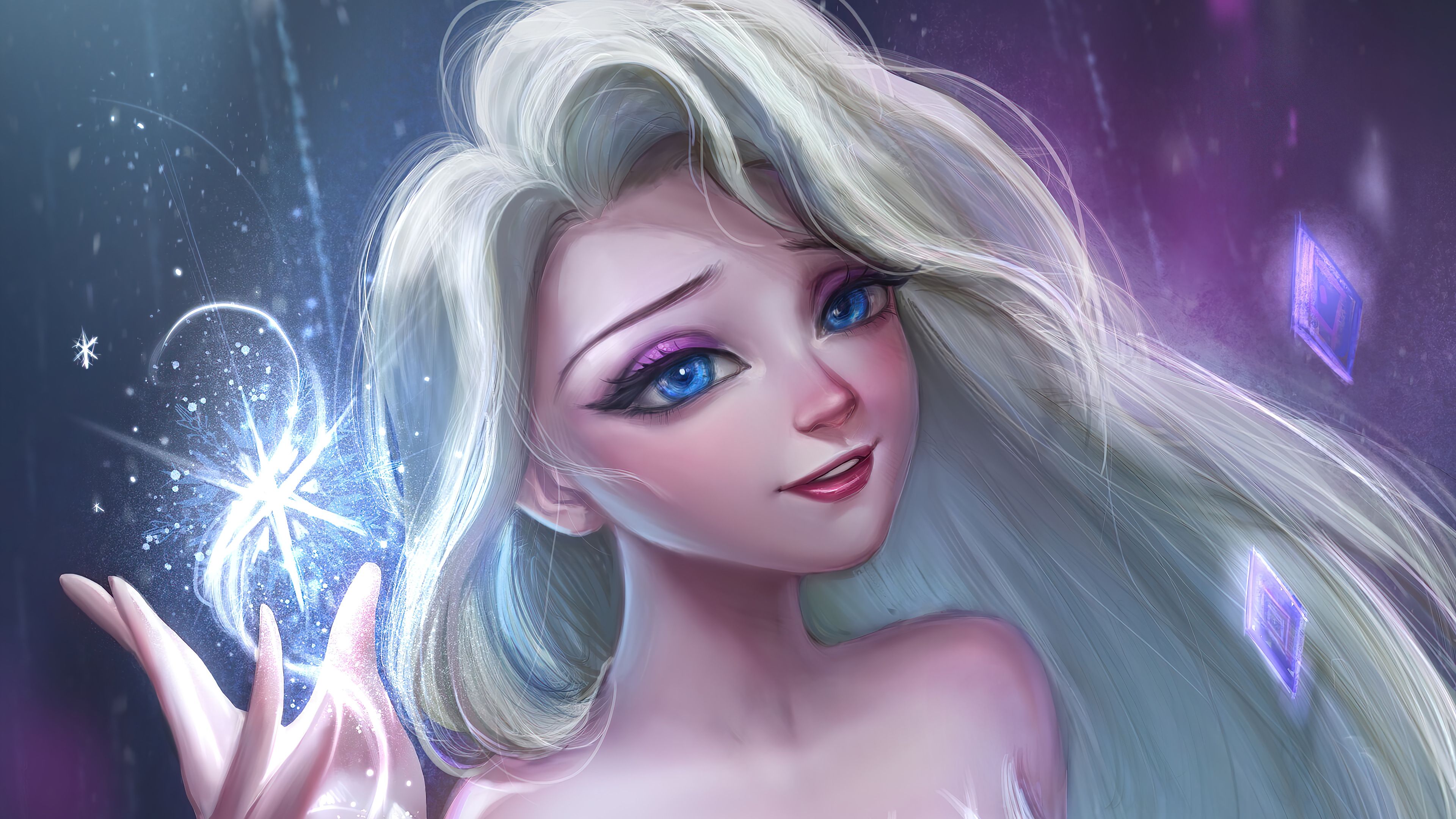 Elsa, Frozen 4K Gallery HD Wallpaper
