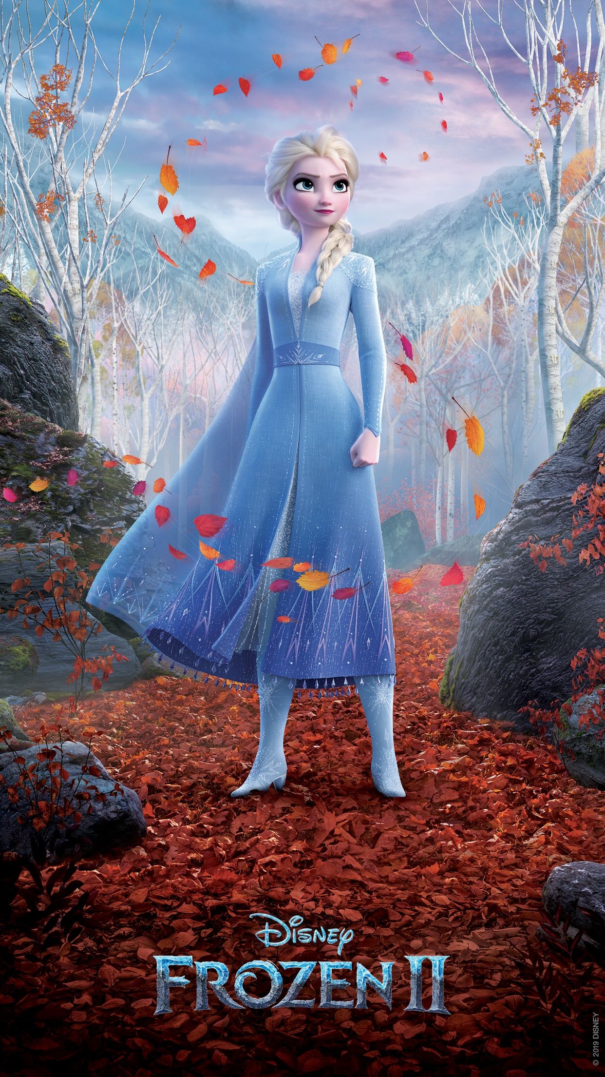 Frozen 2 movie poster - Elsa