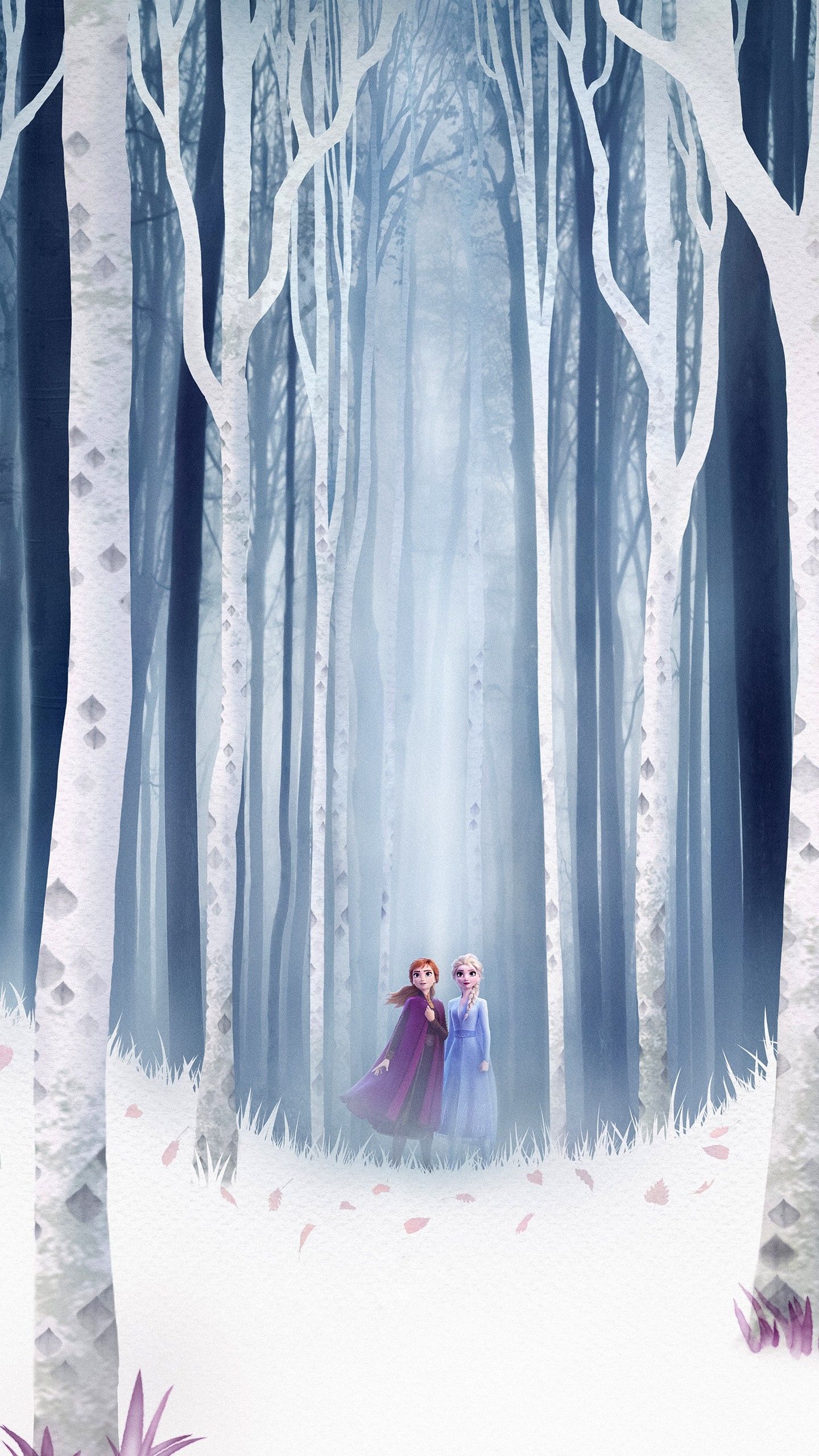 A Frozen 2 wallpaper I made. Let me know if you want me to make more - Elsa