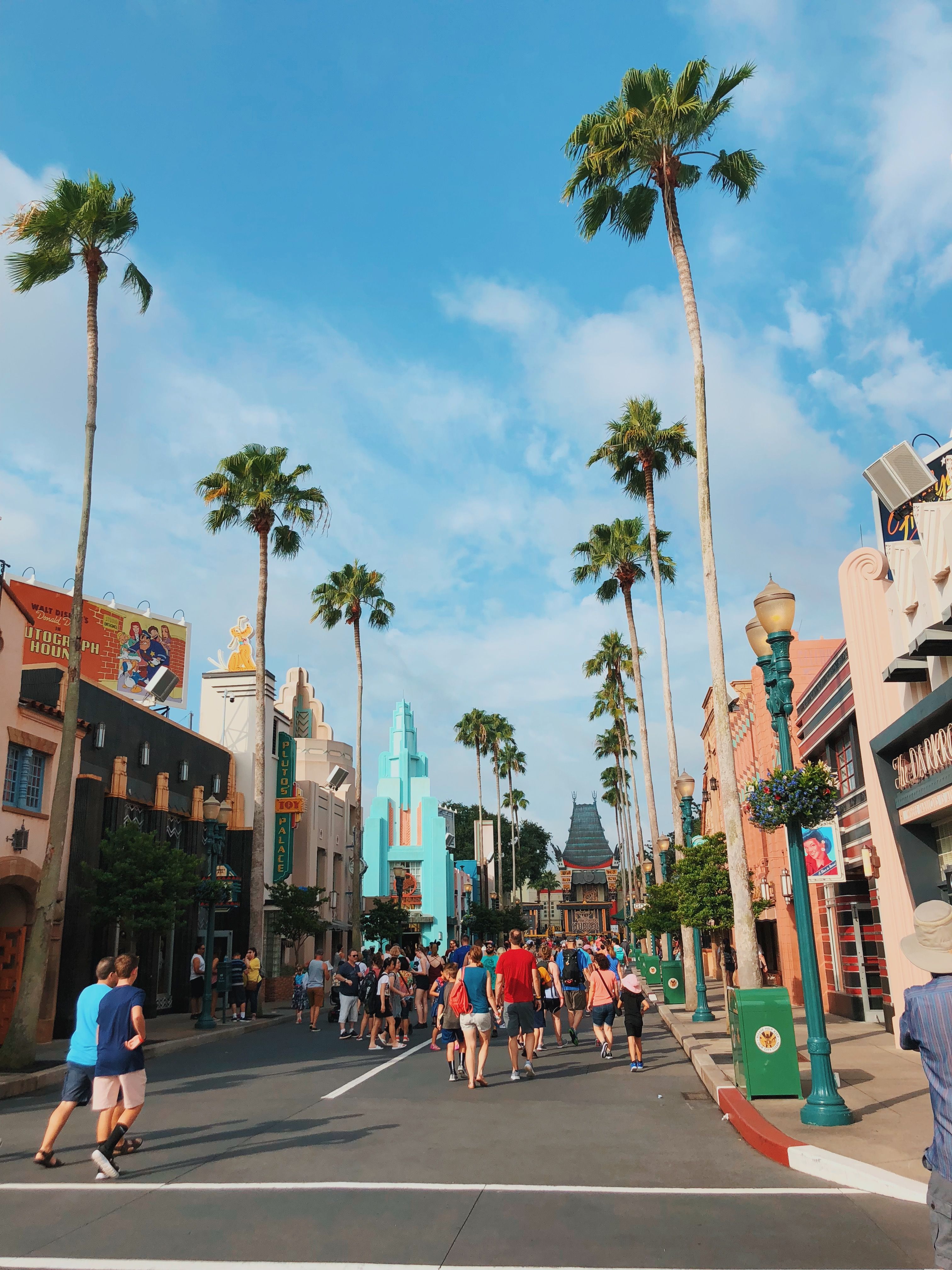 A group of people walking down the street - Florida