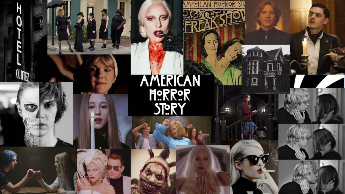American horror story wallpaper. American horror story, American horror, Wallpaper notebook