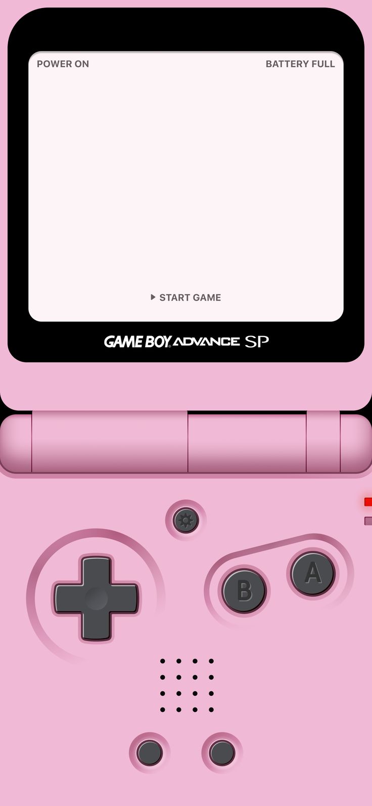 Game Boy Pink Color Lock Screen