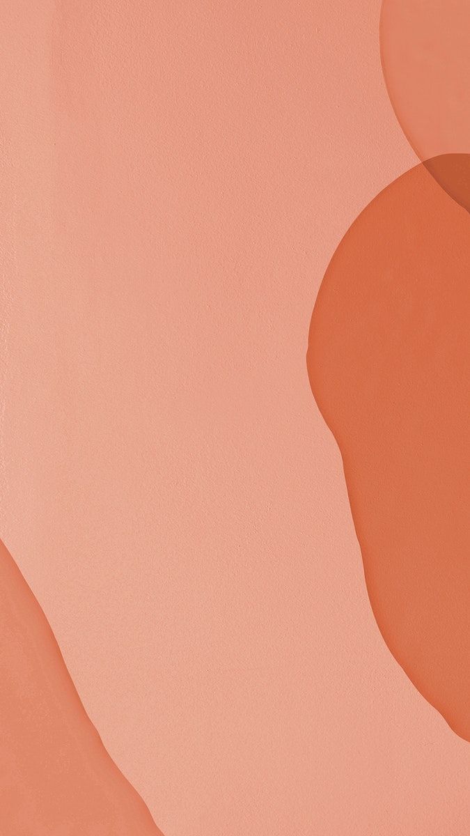 An abstract image of orange and pink shapes - Salmon