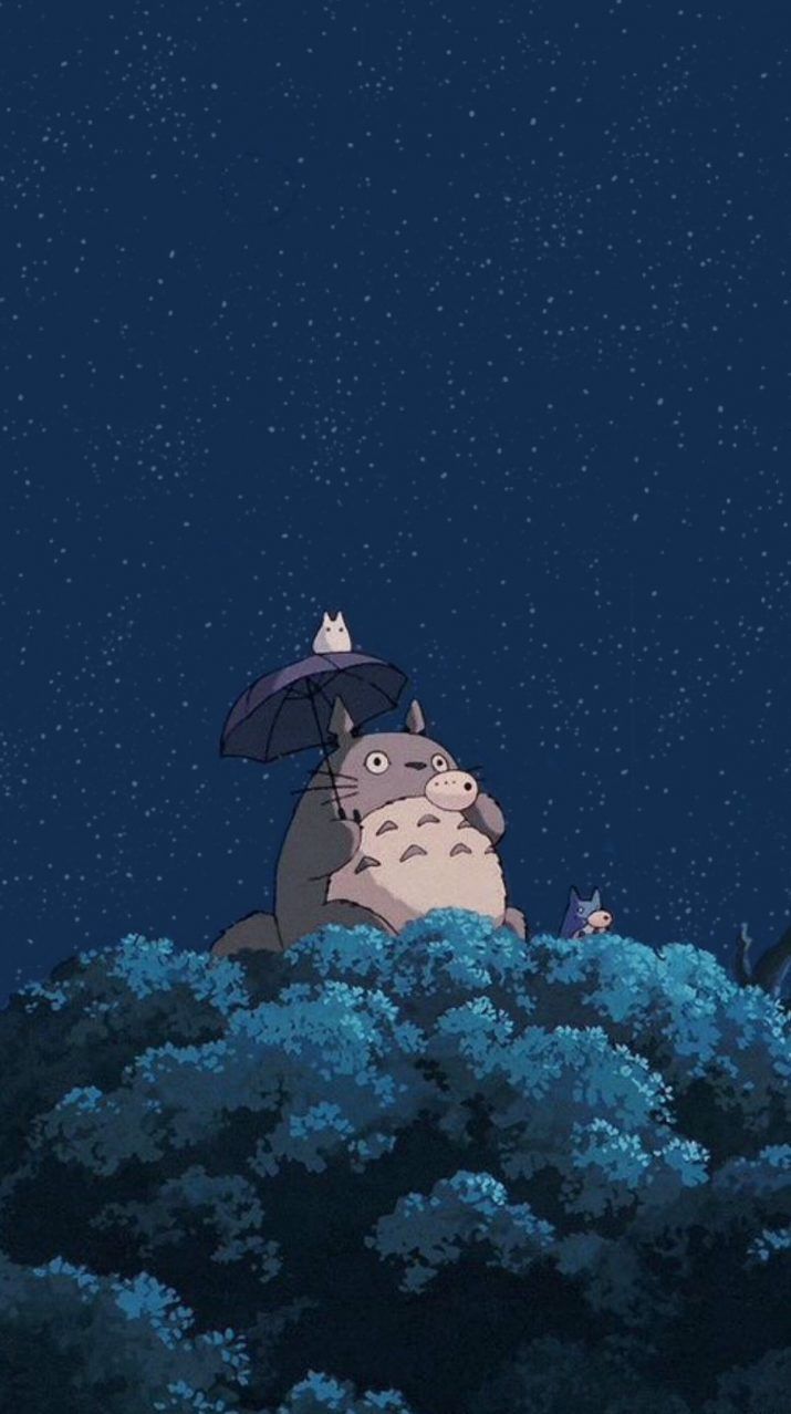 Totoro Wallpaper 9. Totoro, Totoro art, Beautiful landscape wallpaper