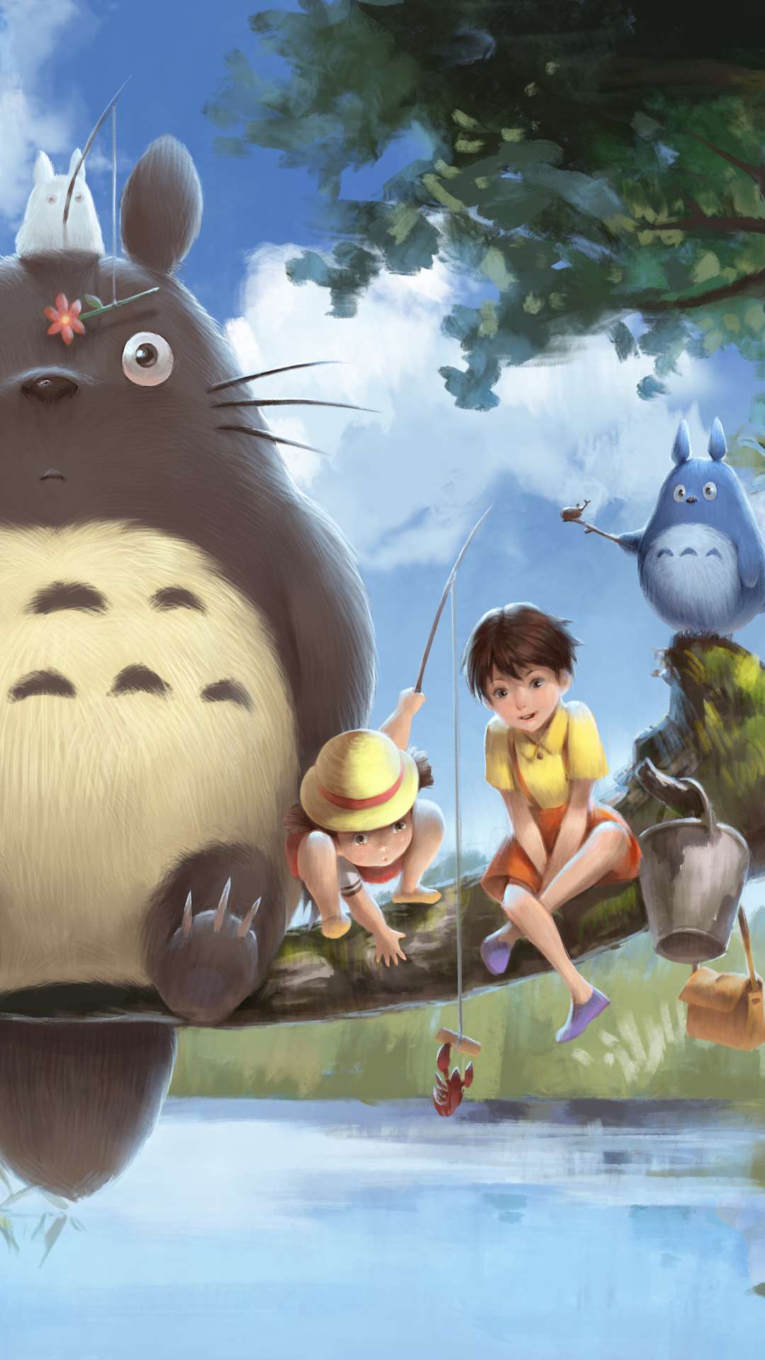 My Neighbor Totoro Wallpaper for iPhone and Android