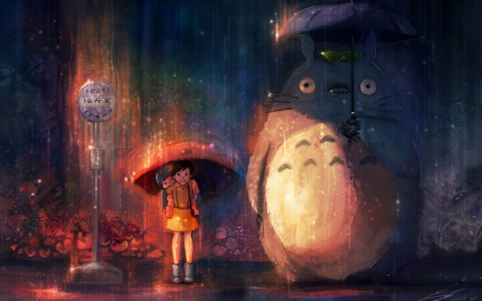 anime, My Neighbor Totoro, Studio Ghibli, Totoro Gallery HD Wallpaper