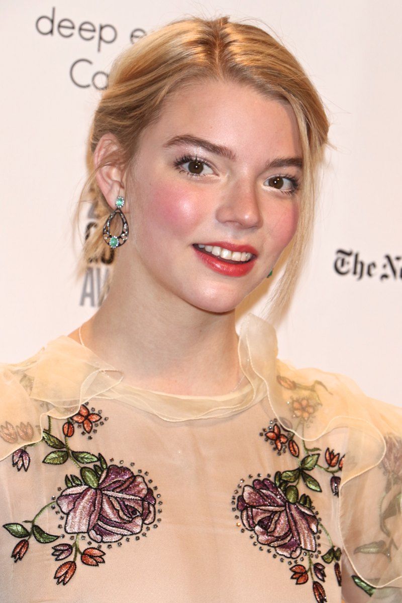 Lilli Reinhart smiling on the red carpet - Anya Taylor-Joy