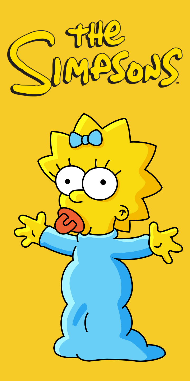 The simpsons poster - Maggie Simpson