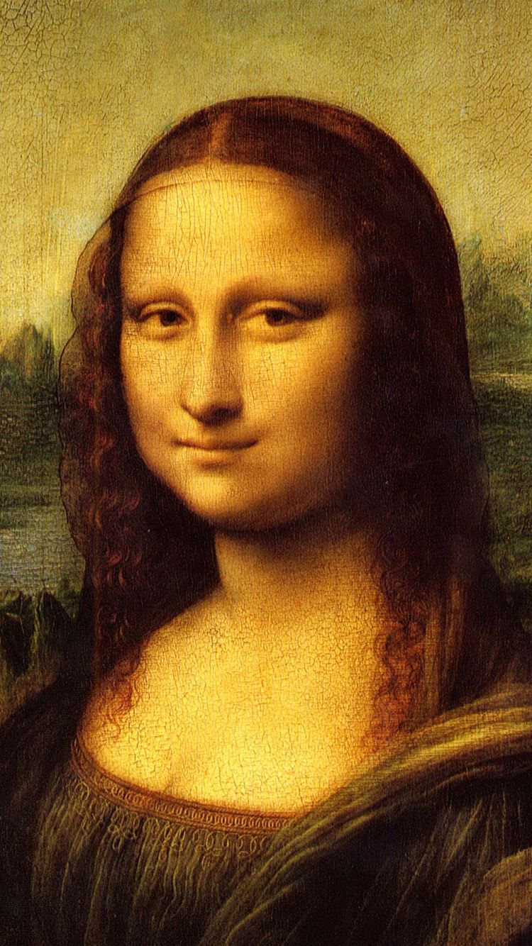 Mona Lisa Classic Paint Illustration Art Wallpaper