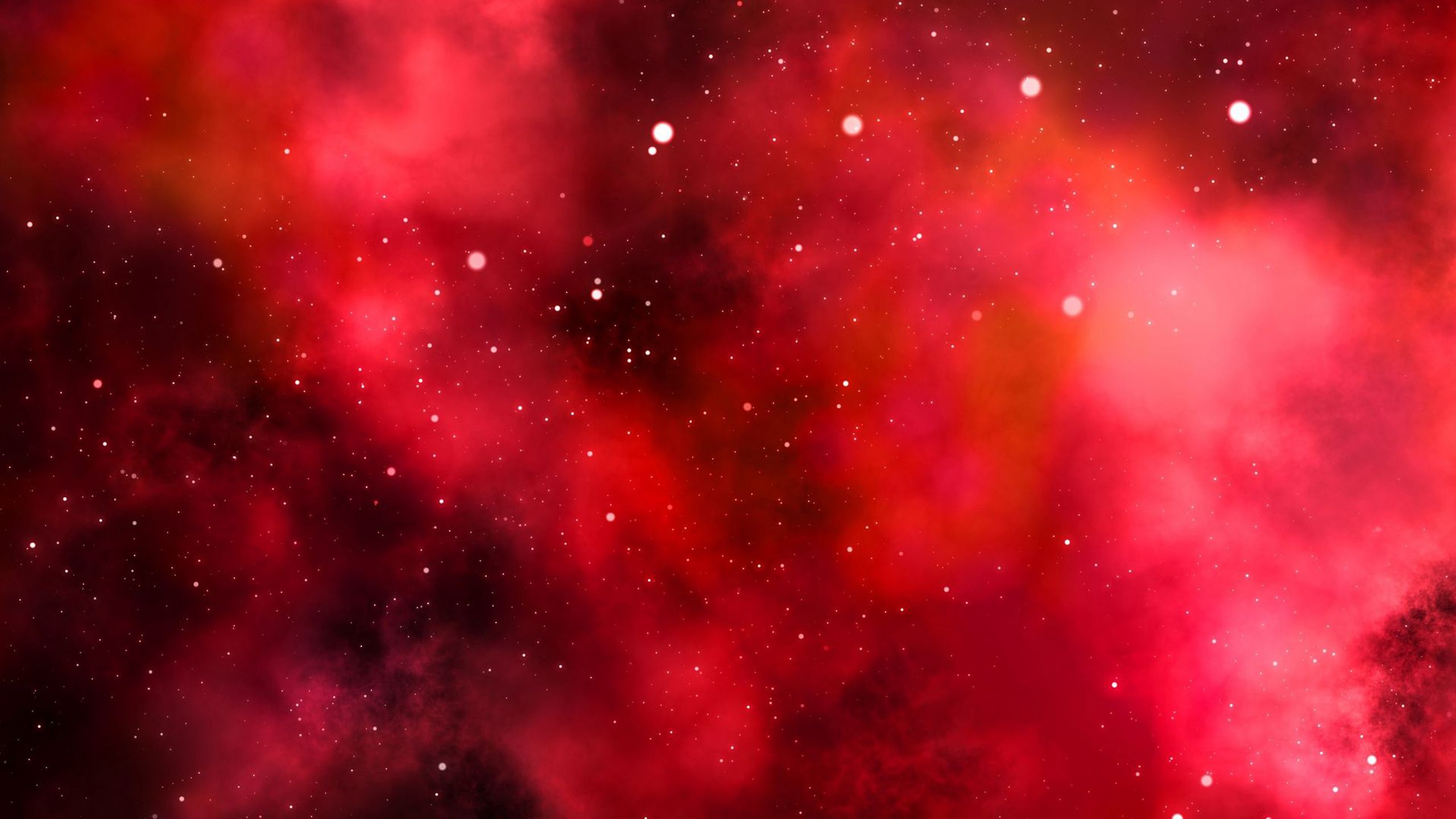 Red Galaxy Space HD Red Aesthetic Wallpaper