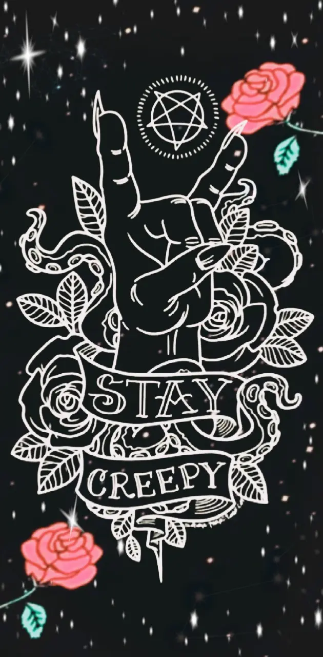 Stay Creepy wallpaper