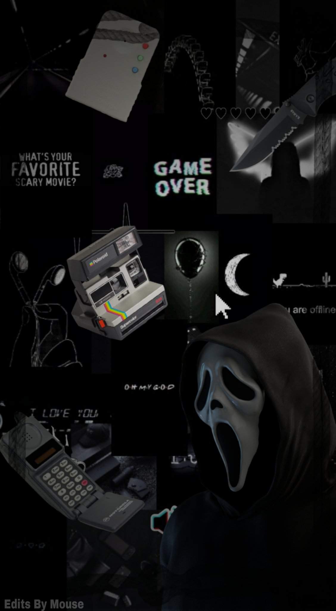 Scream Aesthetic wallpaper by mouse edits - Ghostface