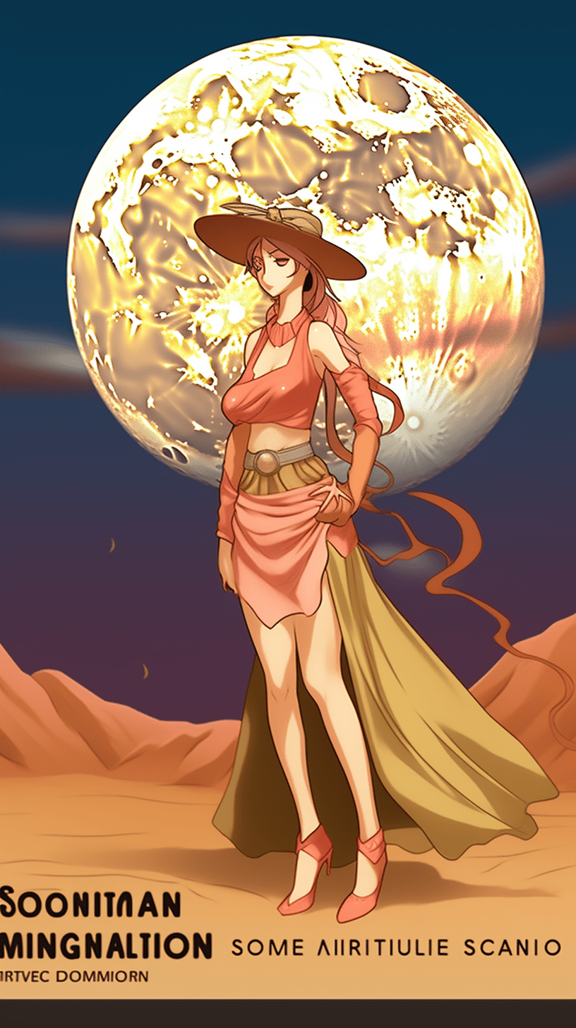 Desert Landscapes Manga Wallpaper: Rare Anime Artwork Collections