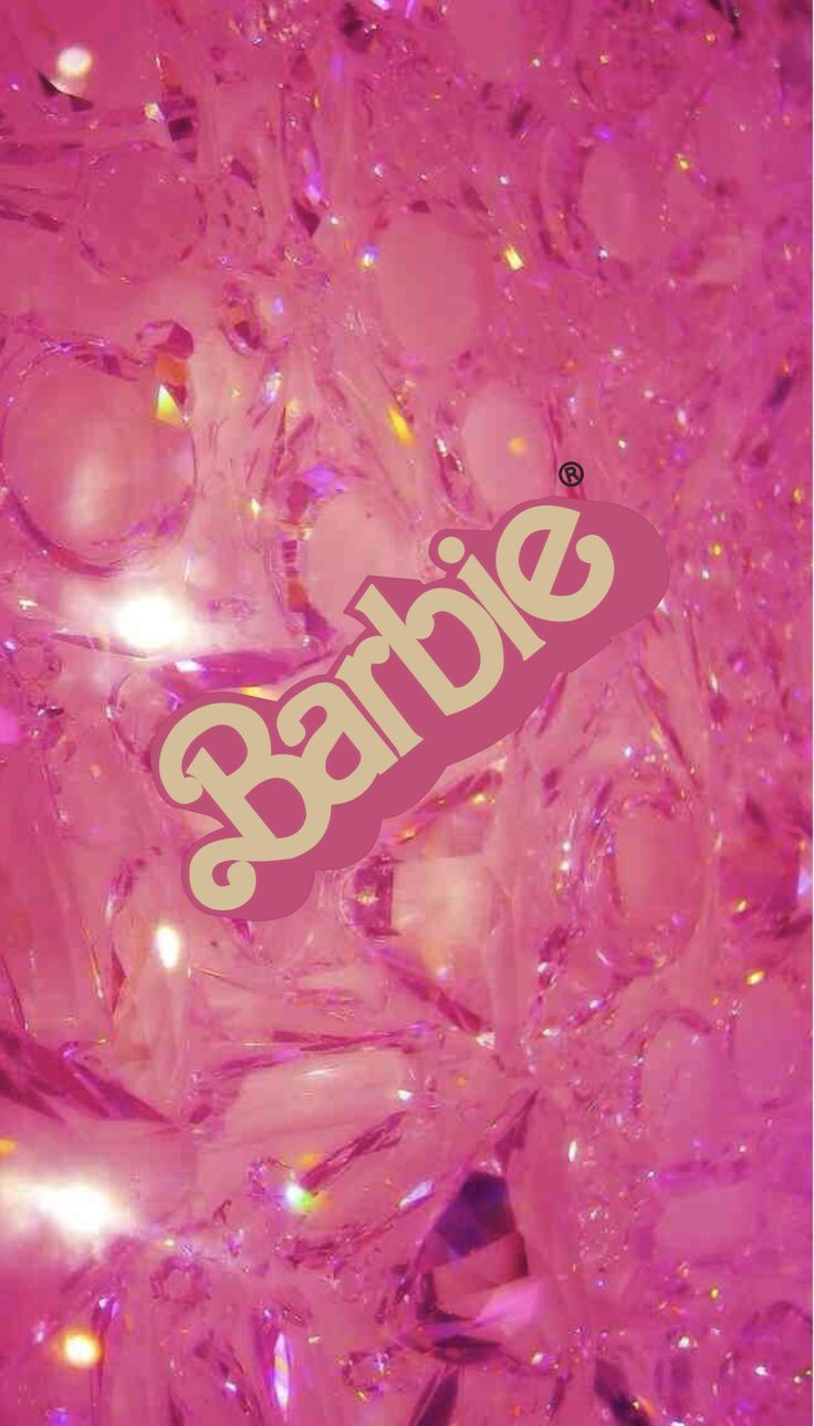 Barbie background. Pink glitter wallpaper, Love pink wallpaper, Pink wallpaper iphone