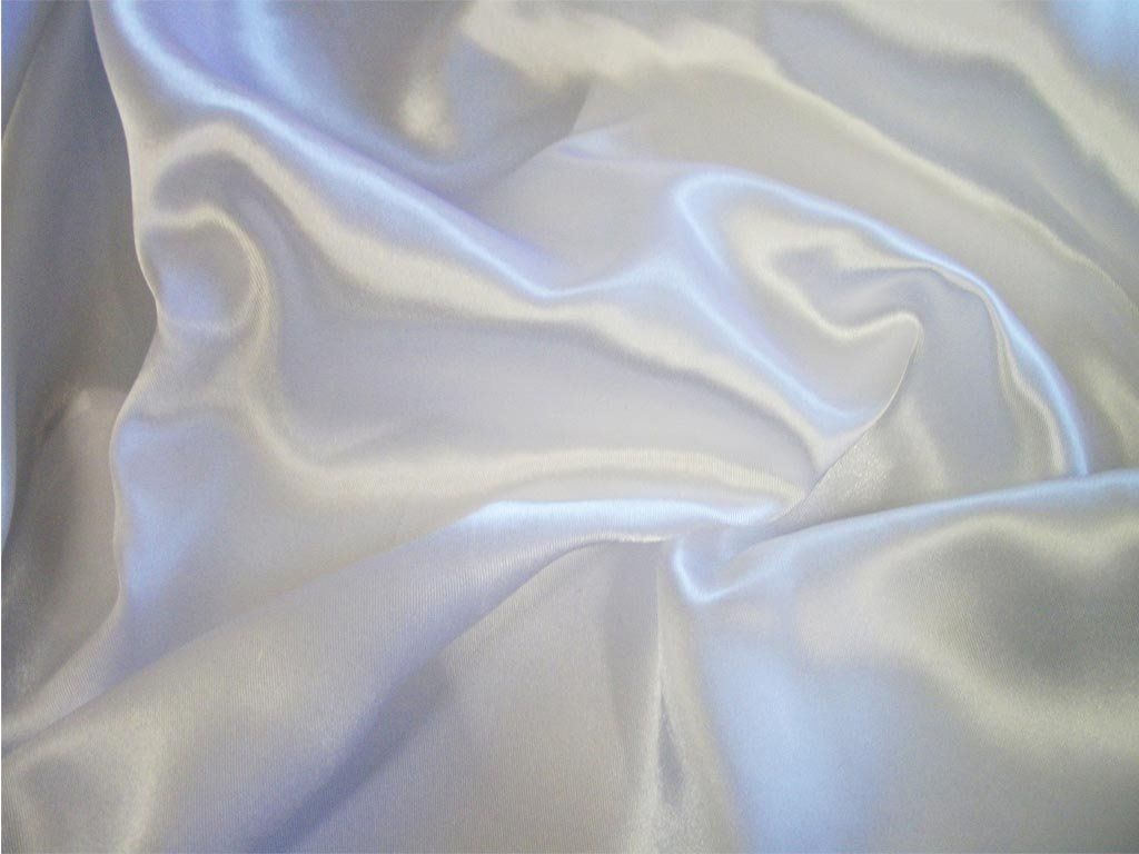 White Silk Wallpaper