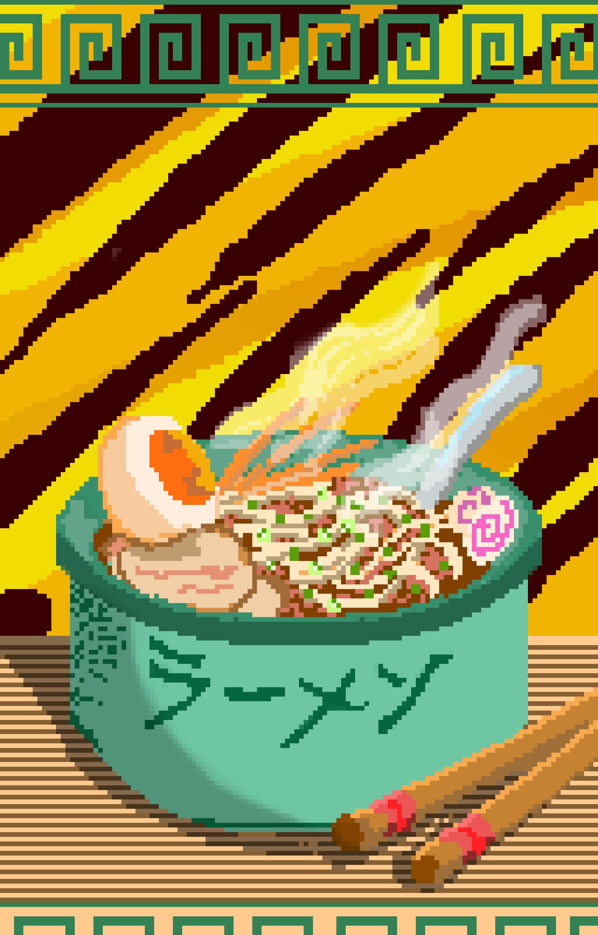 Pixelized Ramen