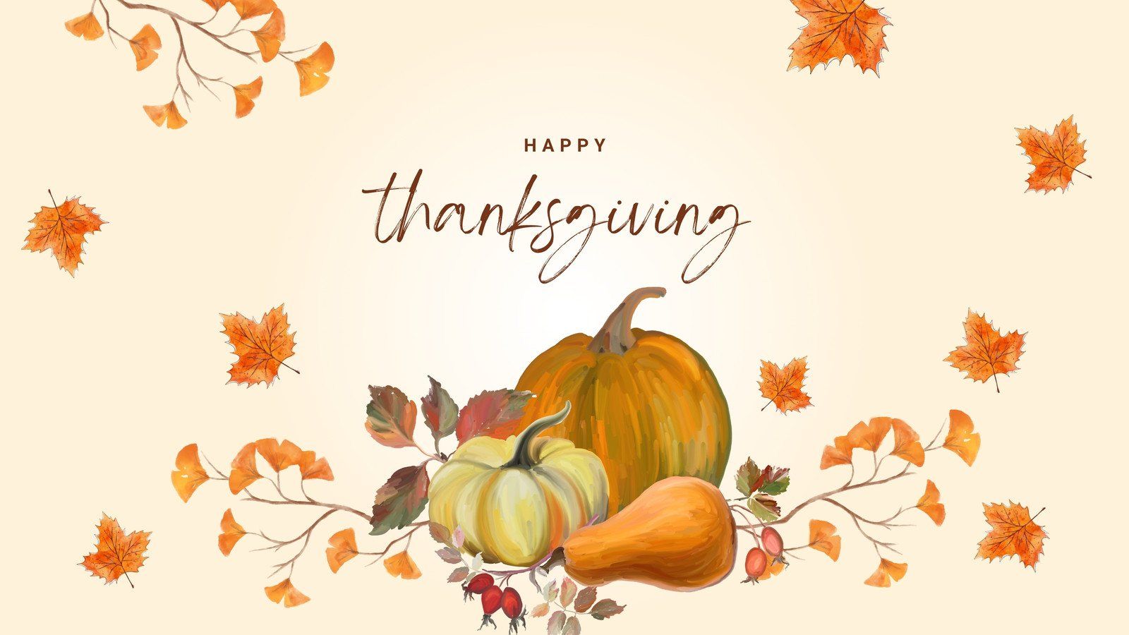 Free to edit Thanksgiving desktop wallpaper