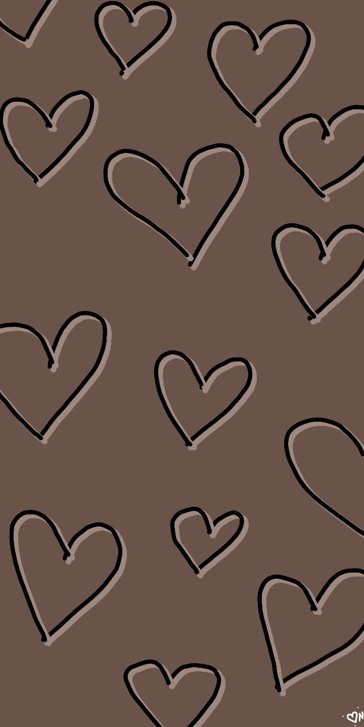 Wallpaper Brown Chocolate. Wallpaper Medis, Desain Quilling, Kartu 3D
