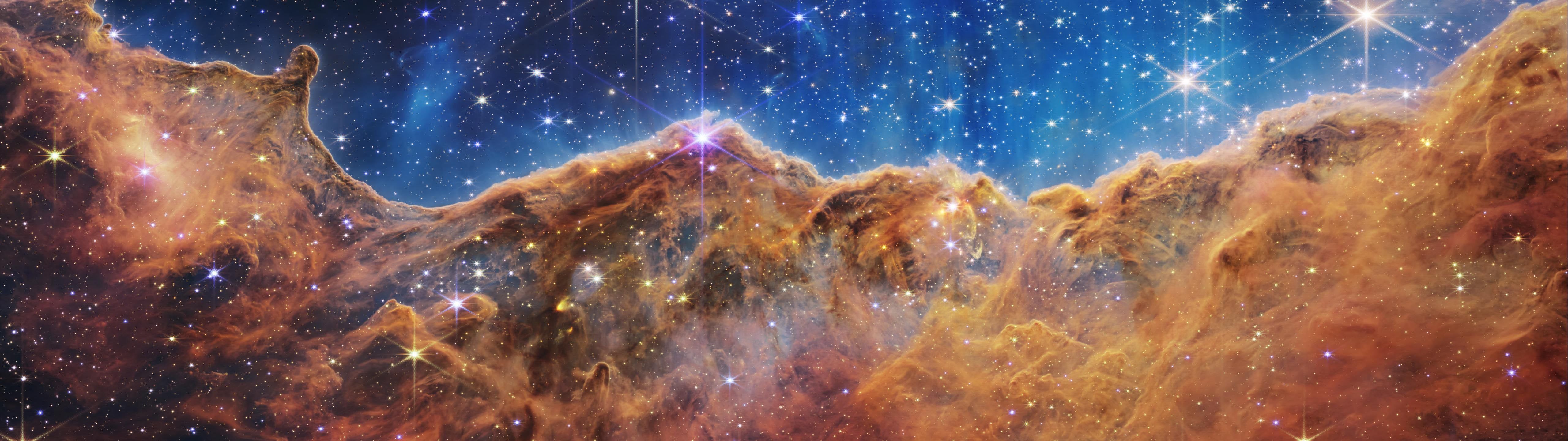 Wallpaper James Webb (Carina Nebula)