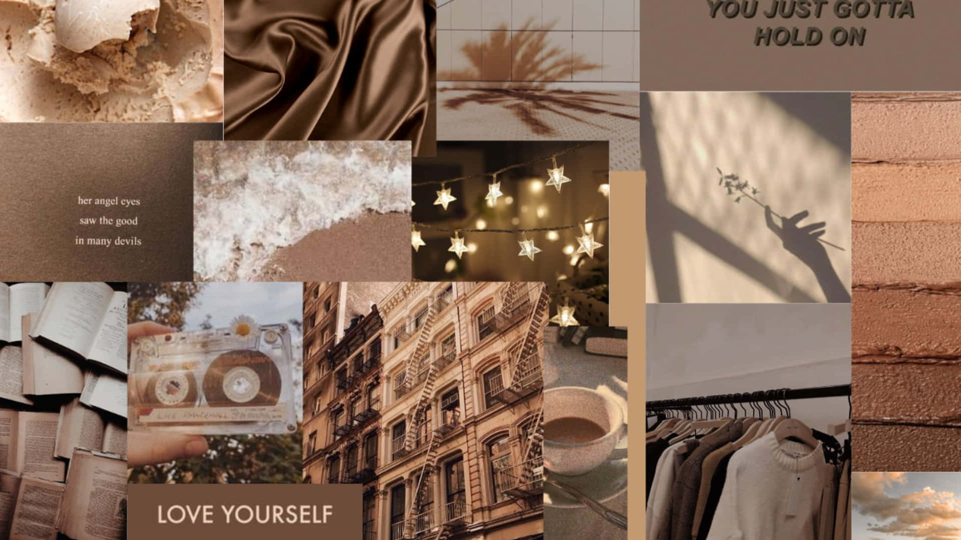 Brown Aesthetic Background s