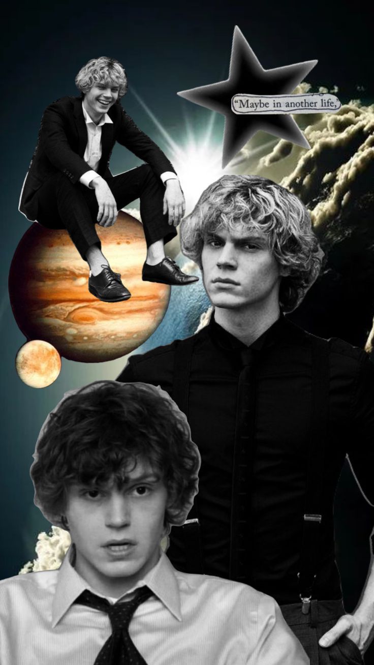 #evanpeters #ahs #moodoard #aesthetic. Evan peters, Aesthetic, Poster