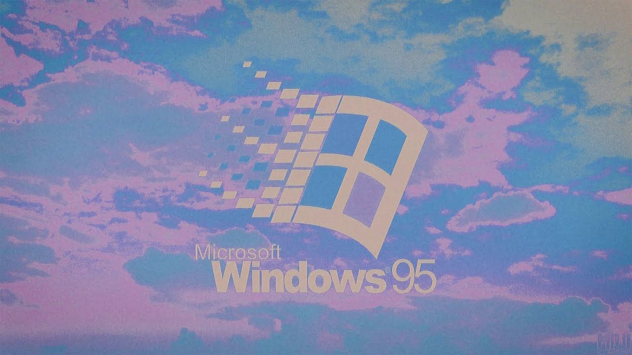 A computer screen with the windows 36 logo on it - Windows 98