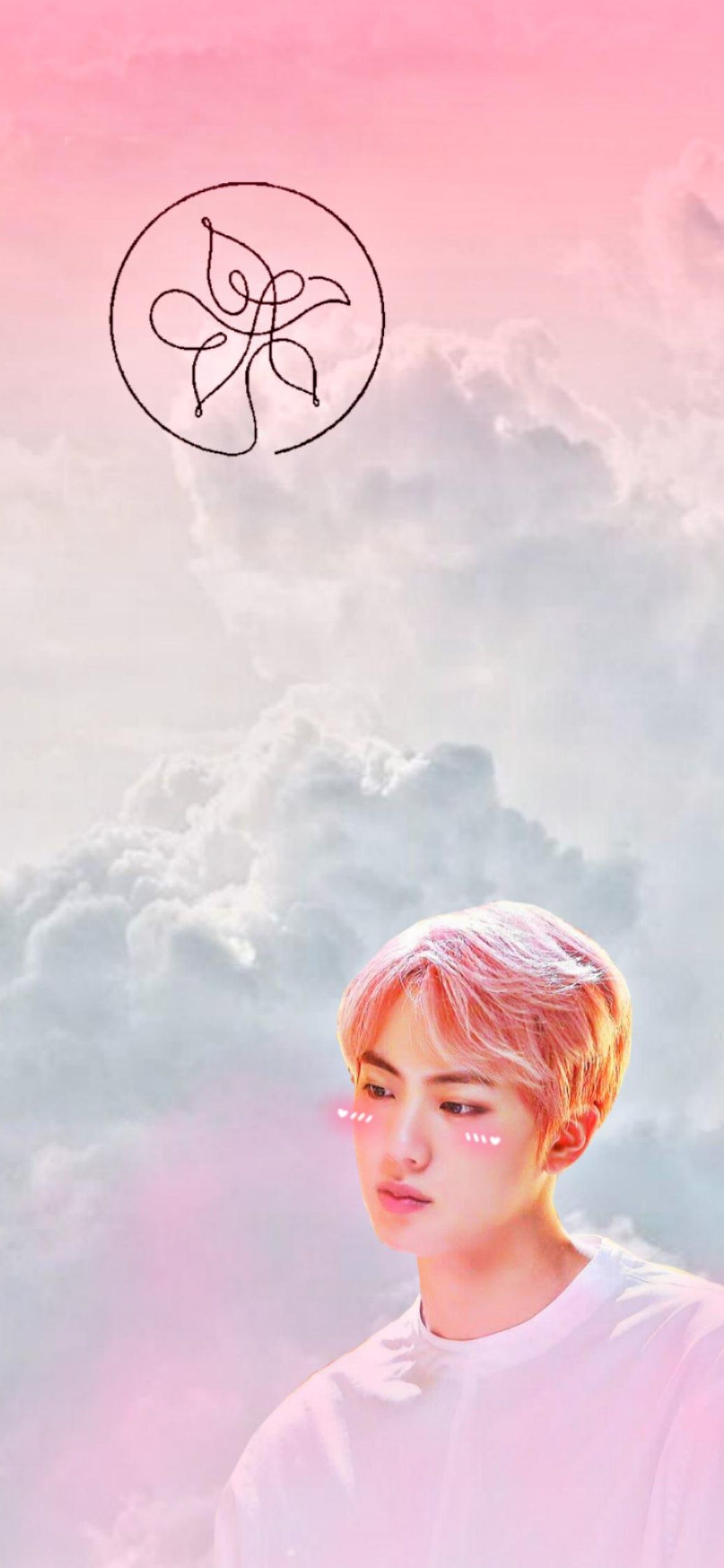 BTS wallpaper with the most beautiful cloud background - BTS