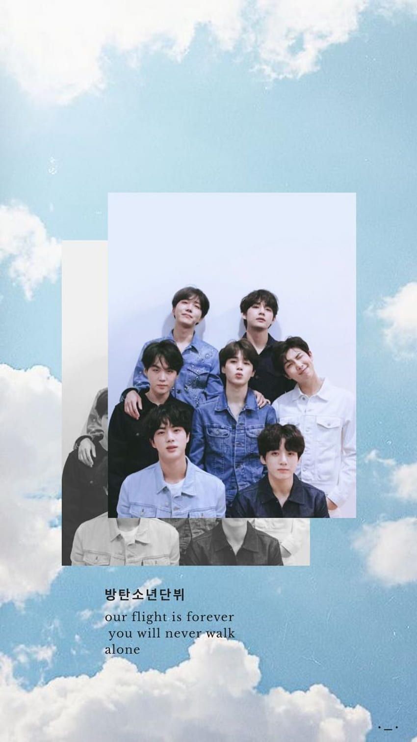 Bts wallpaper, our flight is forever, you will never walk alone - BTS