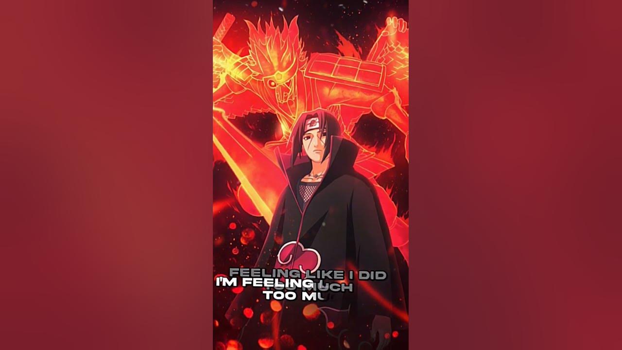 The poster for the anime movie, feeling like I did. - Itachi Uchiha