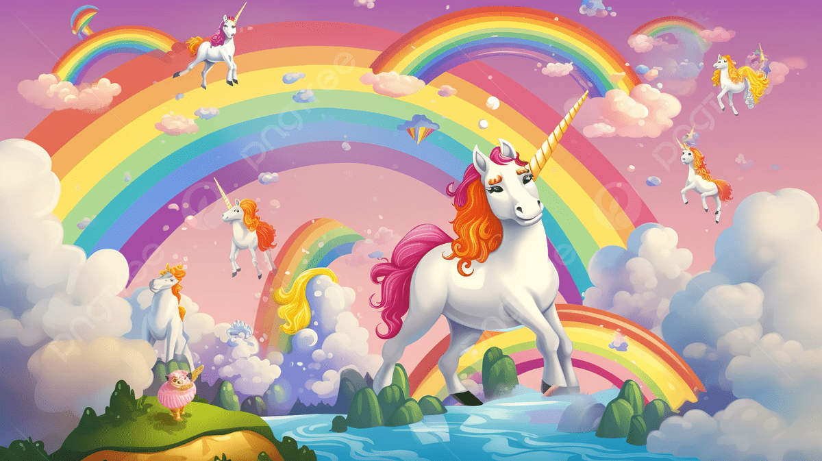 Rainbow Unicorn Photo, Picture And Background Image For Free Download