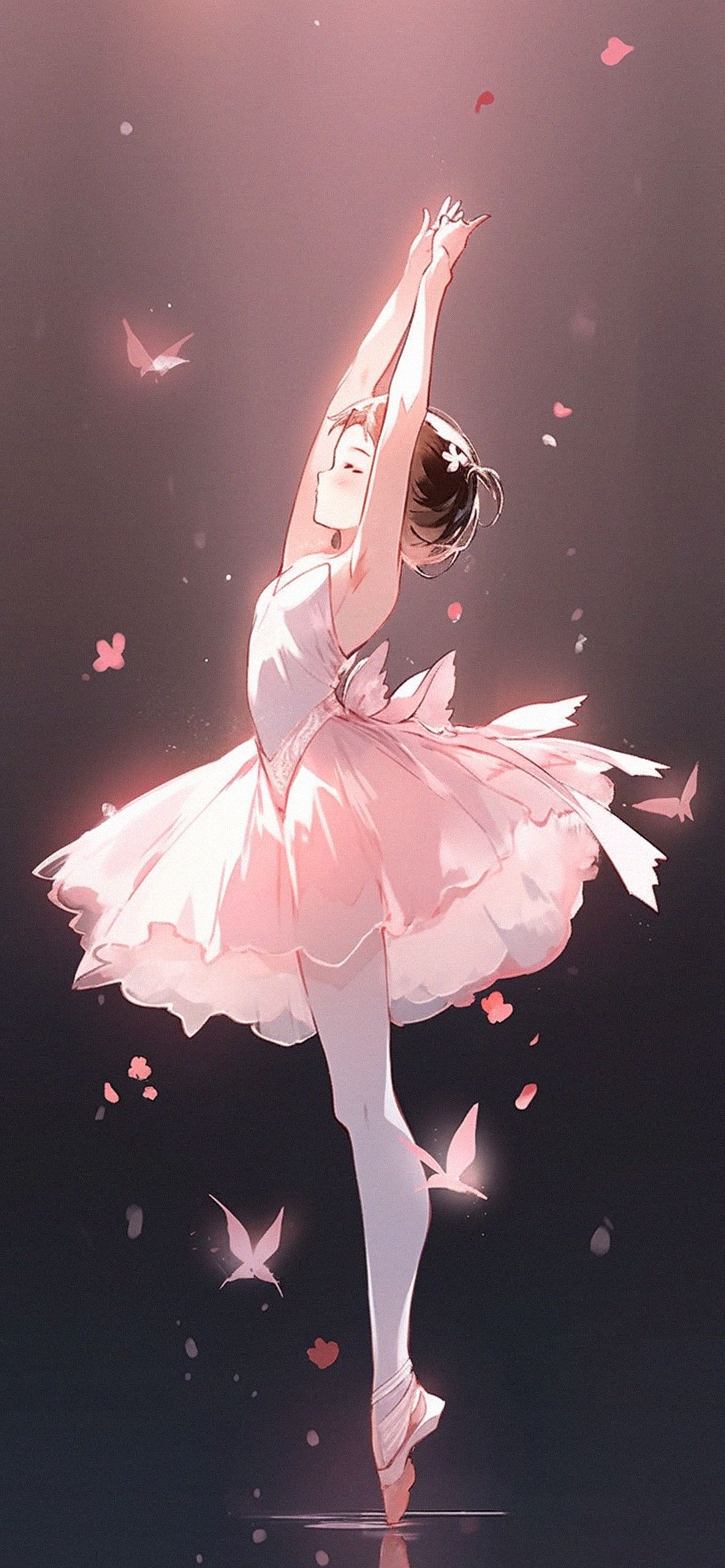 Cute Ballerina Girl Anime Wallpaper Anime Girl Wallpaper 4k