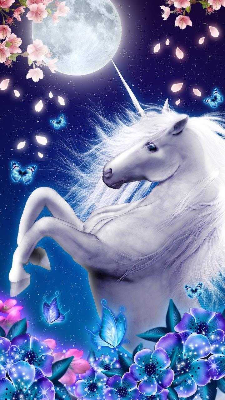 A unicorn in the moonlight - Unicorn