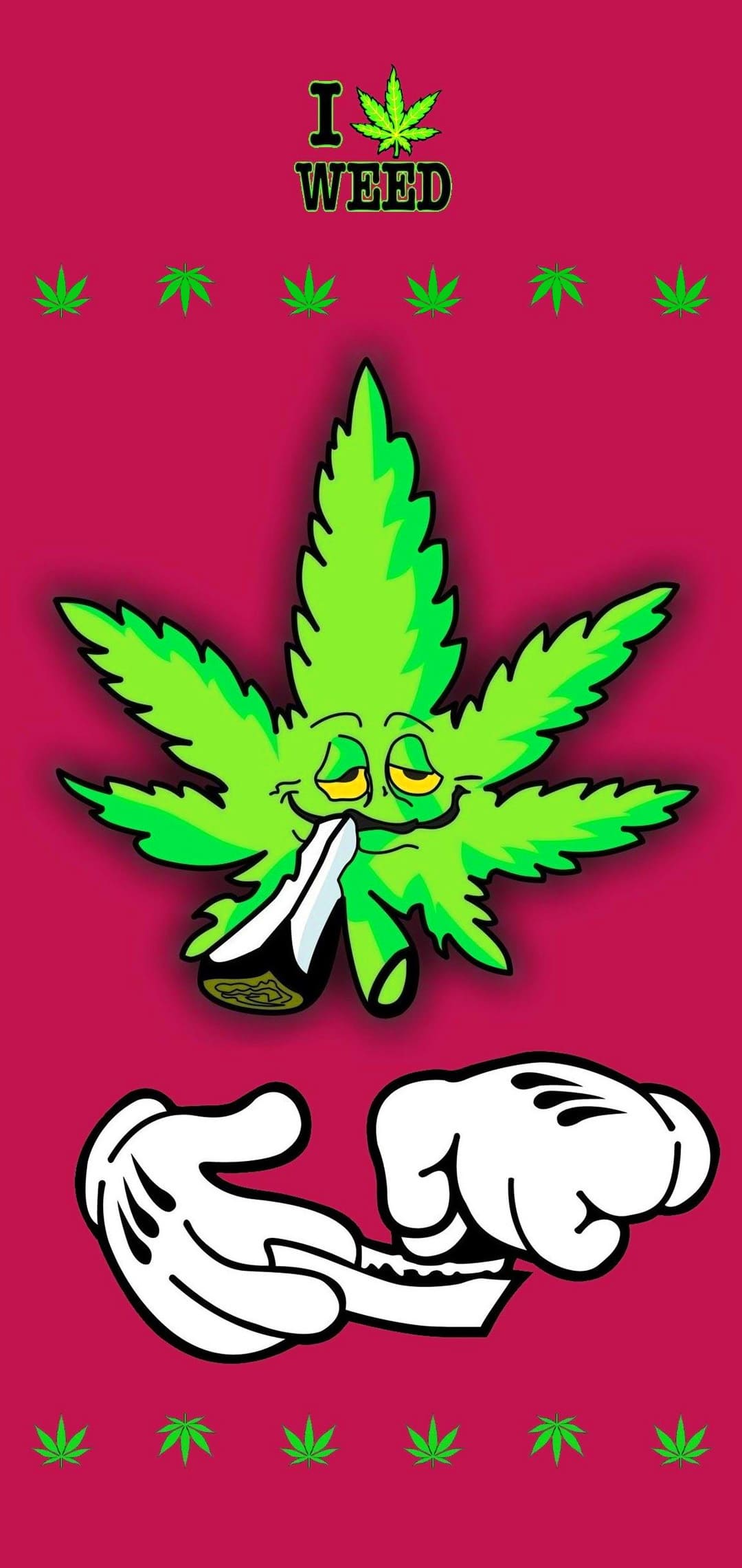 I love weed poster - Weed