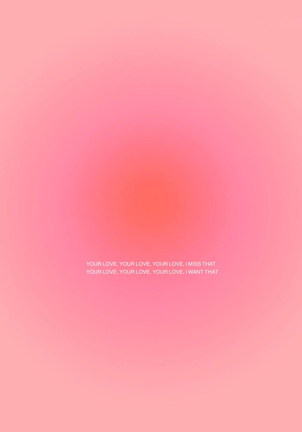 Pink gradient background with white text that says 