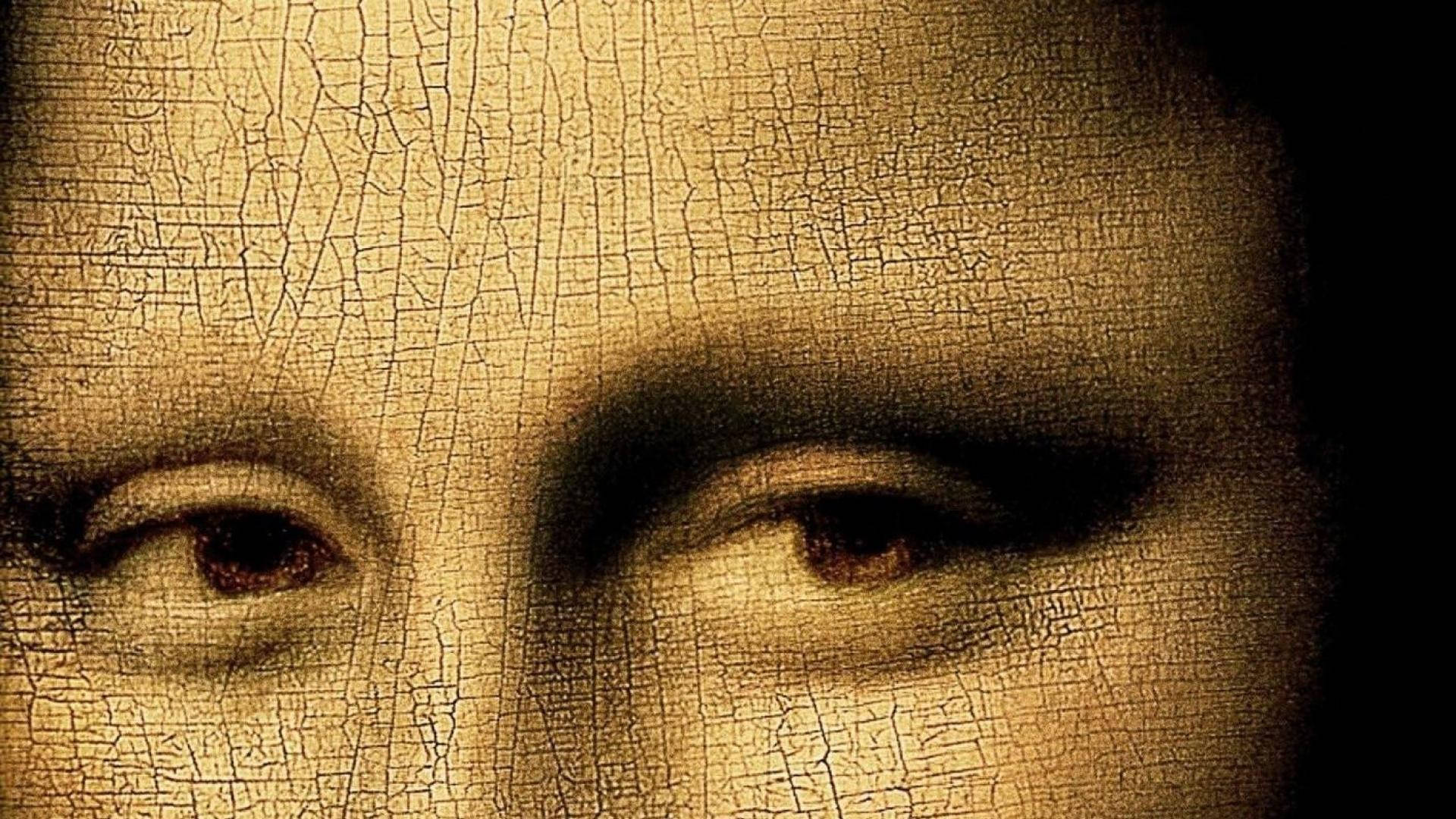 Download Mona Lisa Mysterious Eyes Wallpaper