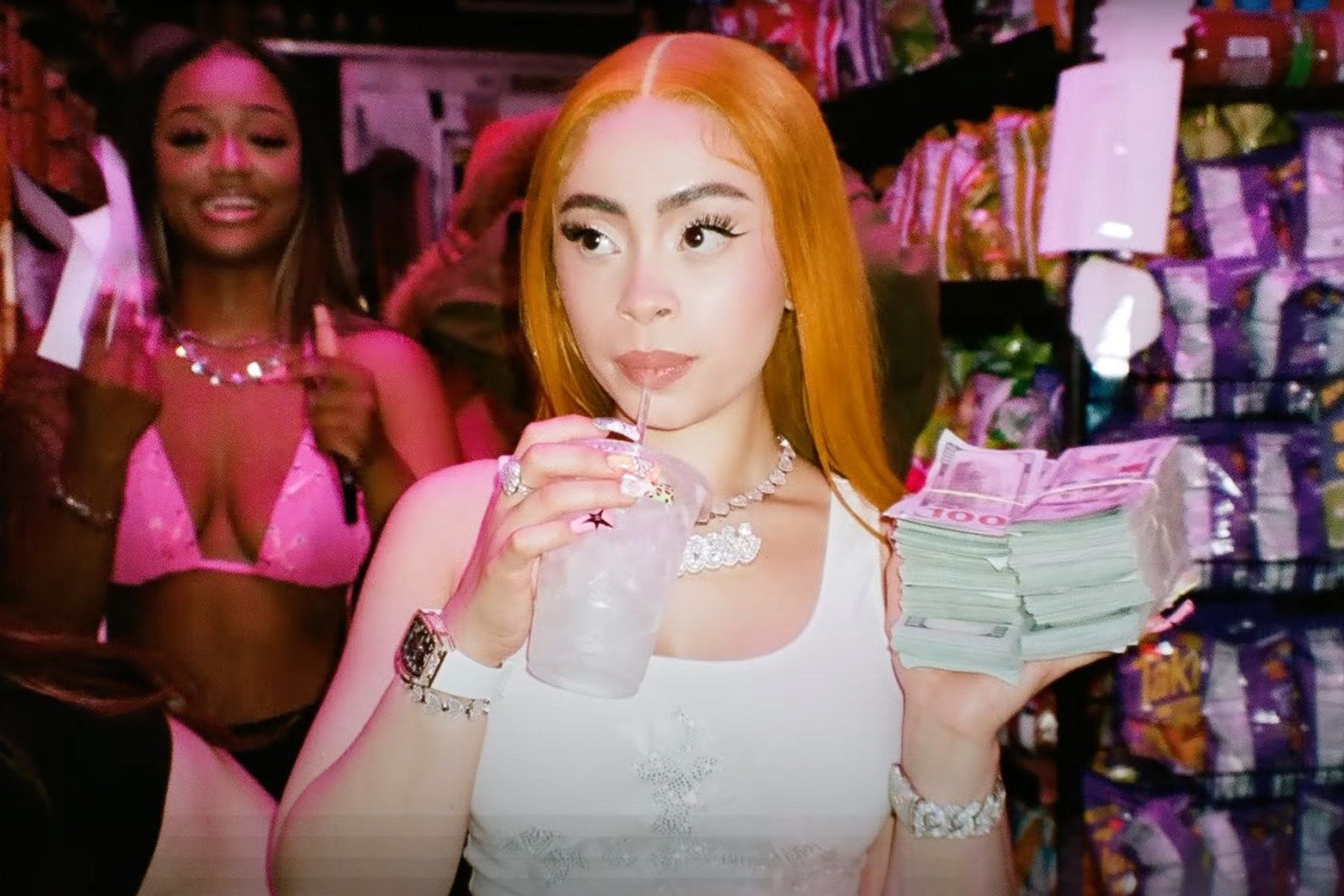 Ice Spice Throws Another Impromptu Bronx Party in 'Deli' Music Video