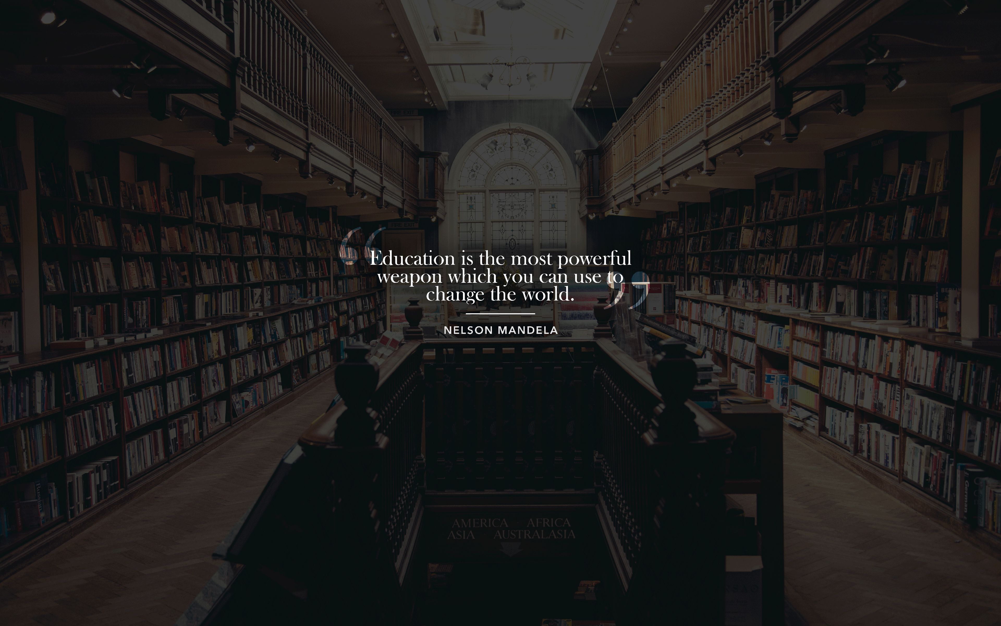 Mobile wallpaper: Book, Quote, Library, Misc, Nelson Mandela, 824441 download the picture for free