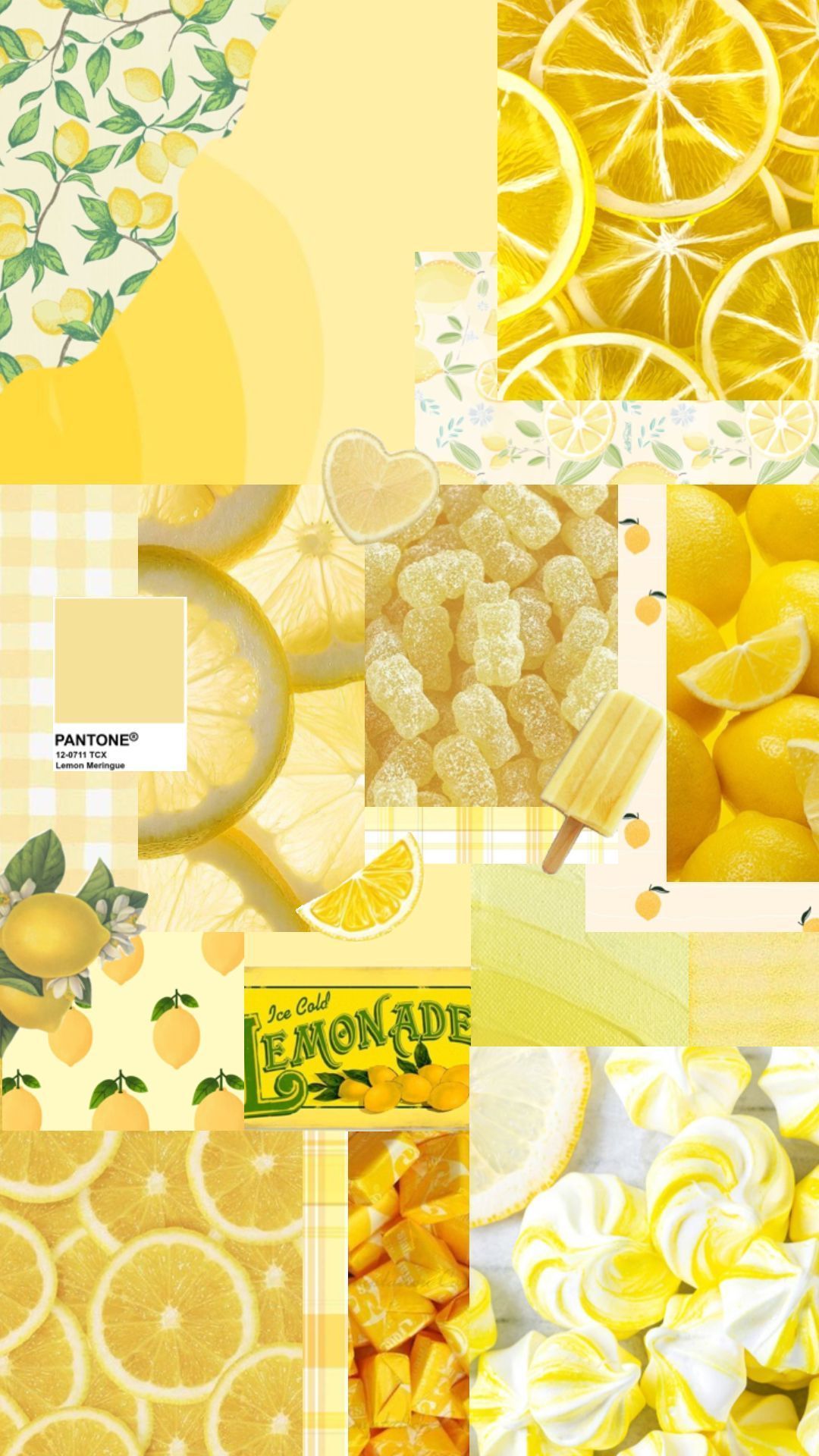 lemon #lemons #lemonade #lemonaesthetic #fruit #yellow #yellowaesthetic #yellowcollage #yellowvibes. Yellow aesthetic pastel, Aesthetic collage, Yellow wallpaper