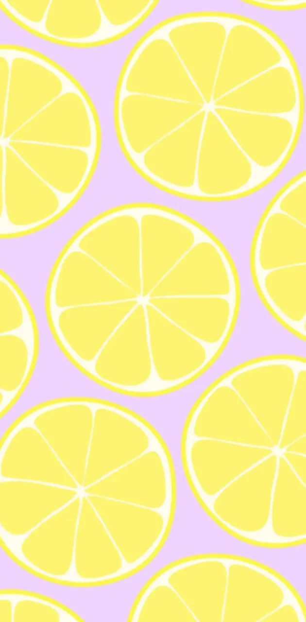 A pattern of slices from lemons - Lemon