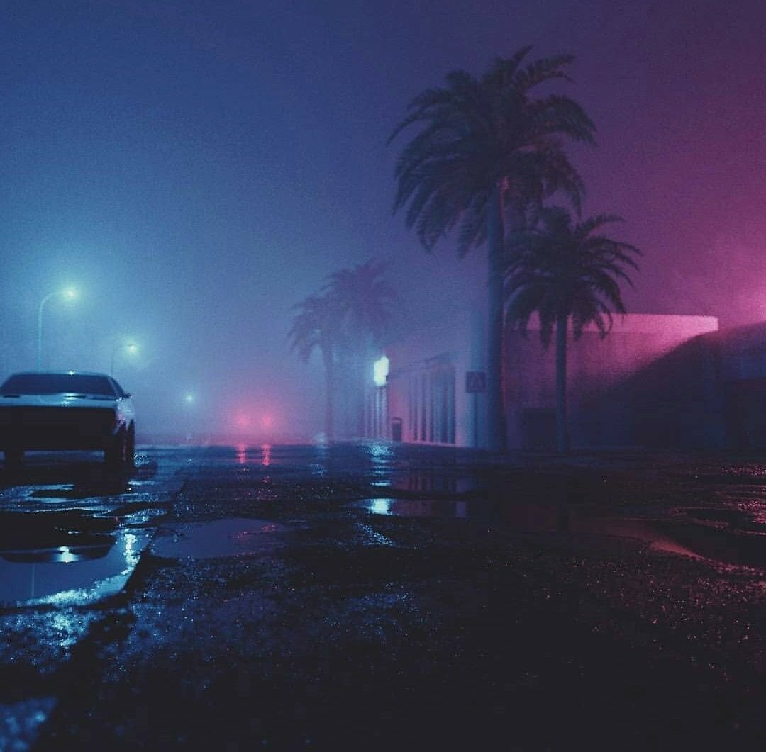 Miami Aesthetic ideas. retro waves, miami, synthwave art