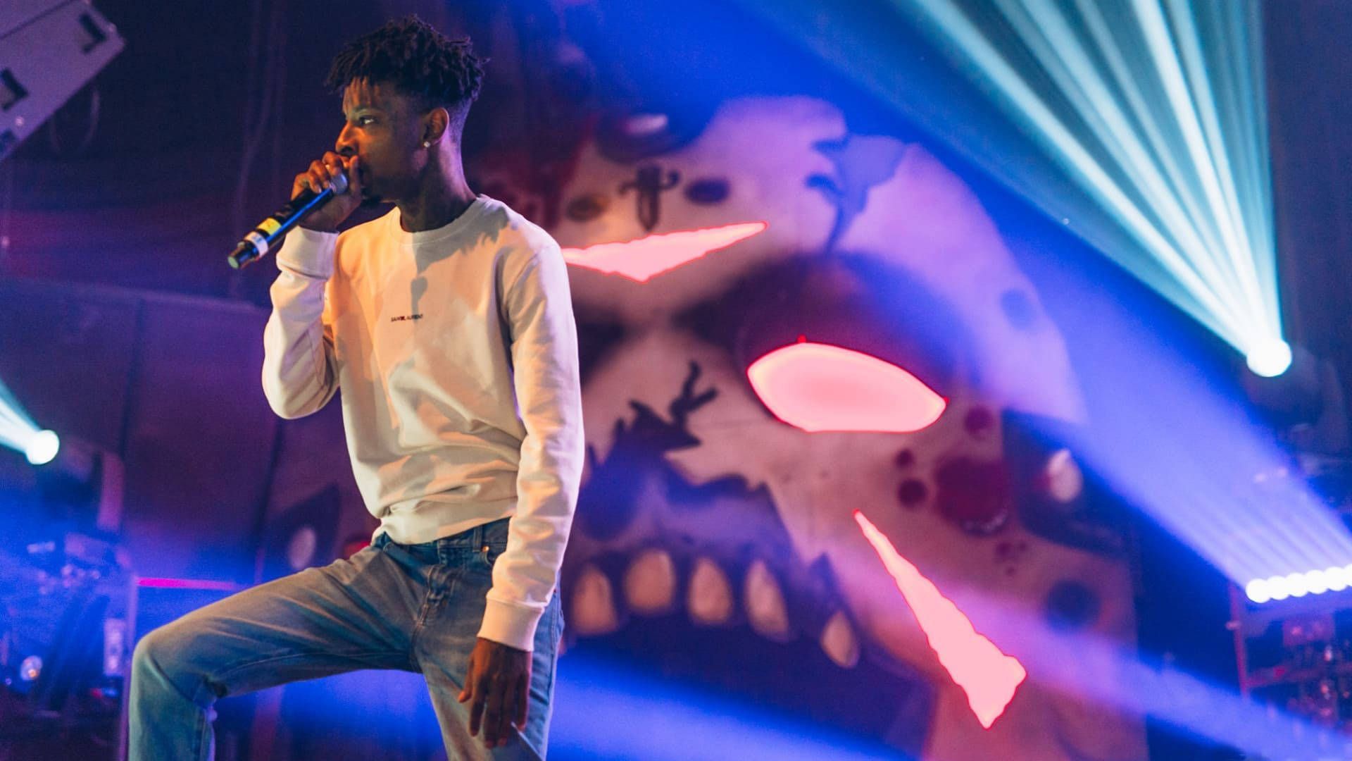 Download 21 Savage At The Ogden Theatre Wallpaper