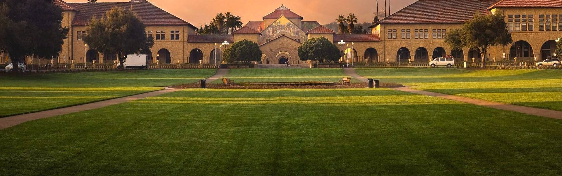 Download Panoramic View Of Stanford University Wallpaper