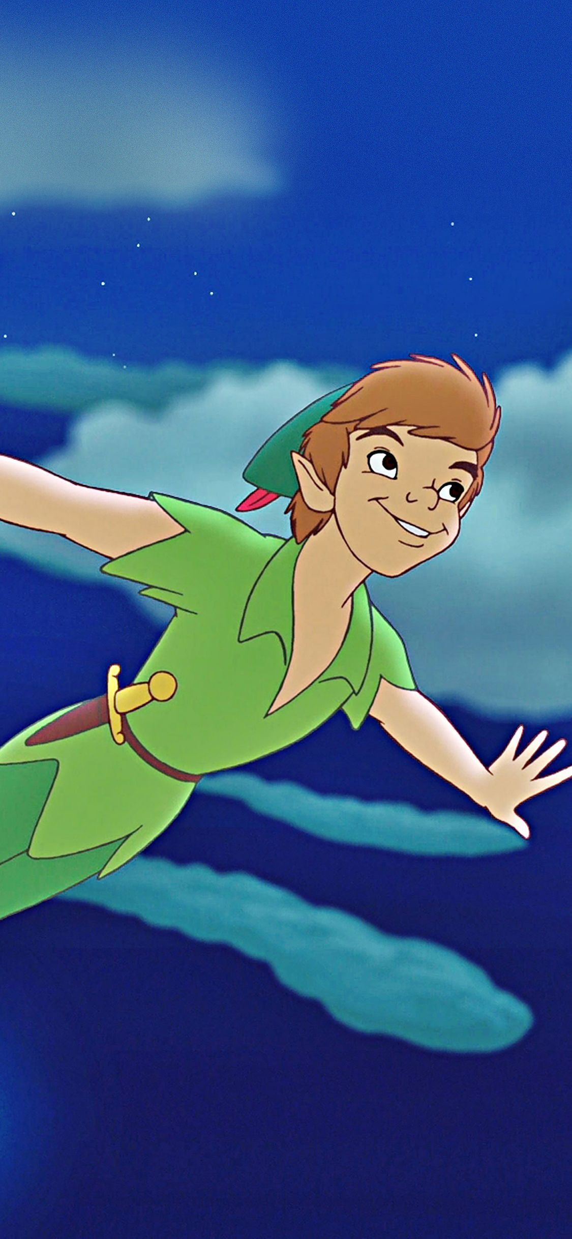 Peter Pan flying in the sky - Peter Pan