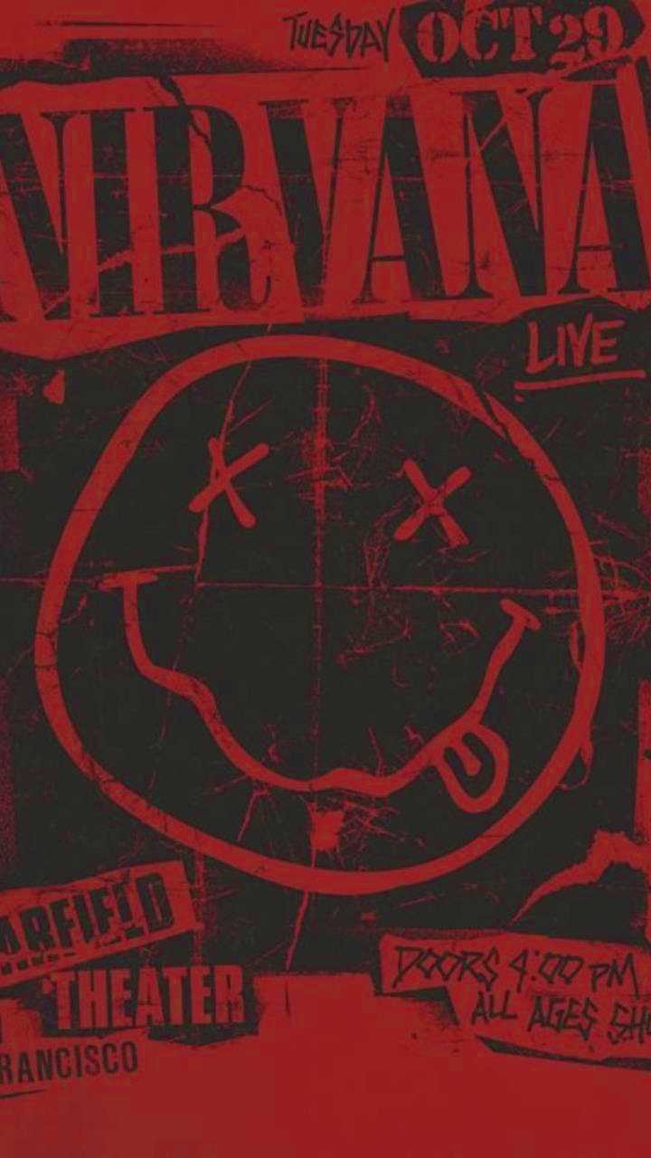 Nirvana Phone Wallpaper