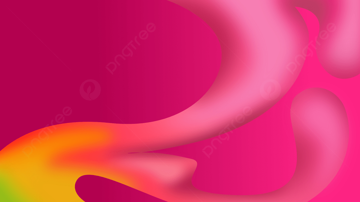 A pink and orange gradient background with rounded shapes - Magenta