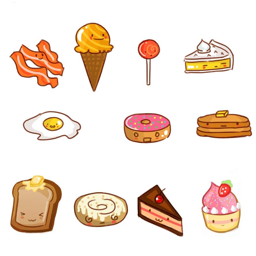 Cute Food Background s