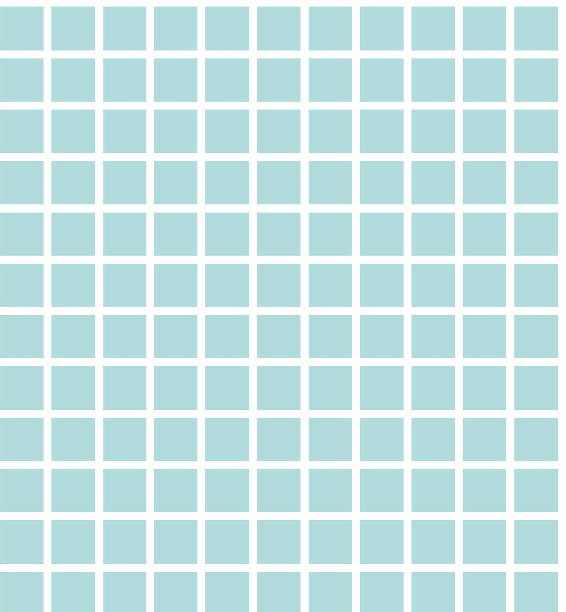 A grid of small blue squares on a white background - Cyan
